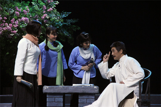 豫剧《风雨故园》备战第十四届中国戏剧节