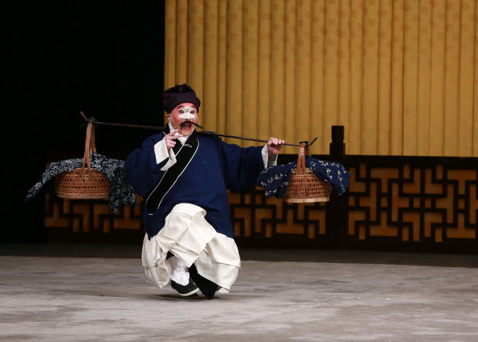 京剧武松李哲饰演武松董欢饰演虎形朱何吉饰演武大郎