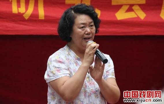 山西省戏研会戏友联谊社举行庆七一演出