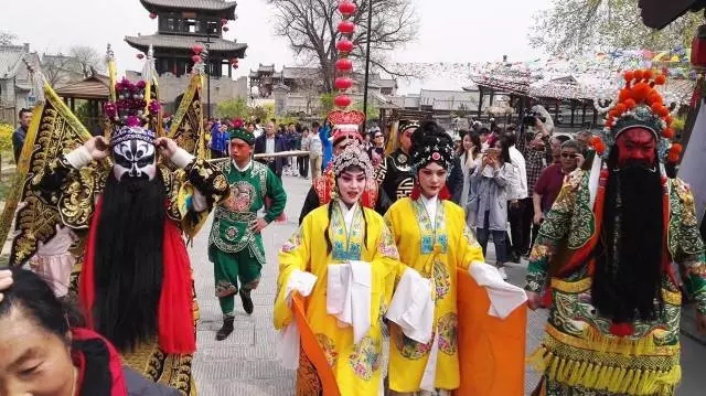 传统晋剧《古城会》演出