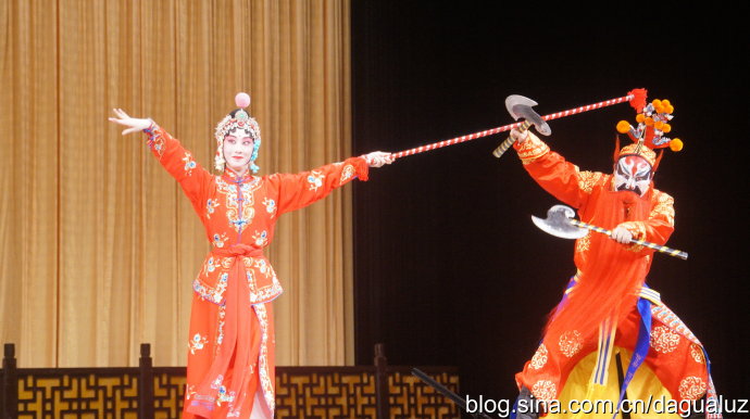 京剧《杨排风五打》