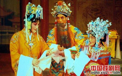 《三哭殿》是豫剧经典传统剧目,京剧这个戏叫《银屏公主》,其它剧种