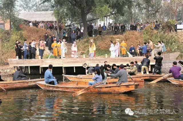 滨洲三河湖风景胜江南 电影《梨园明珠-吕剧》来取景