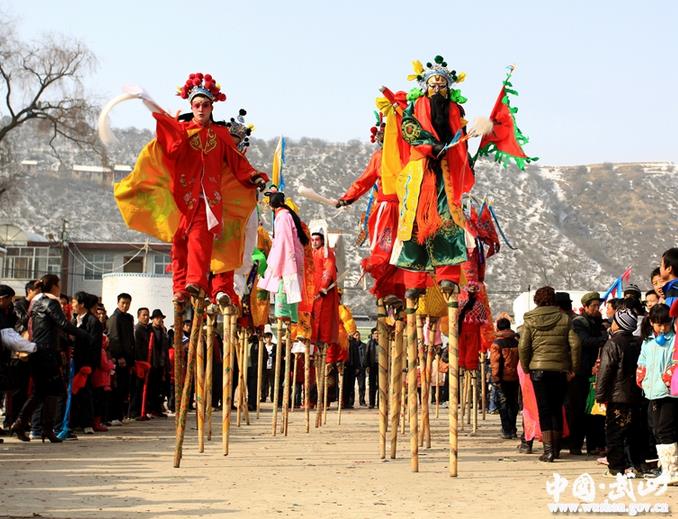 滩歌：天降瑞雪喜迎春 秦腔秧歌拜大年