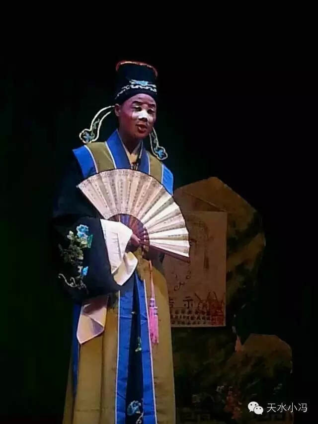 秦腔丑角演员：翟鹏涛