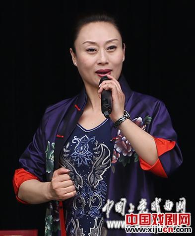 晋城市上党梆子剧团团长 陈素琴