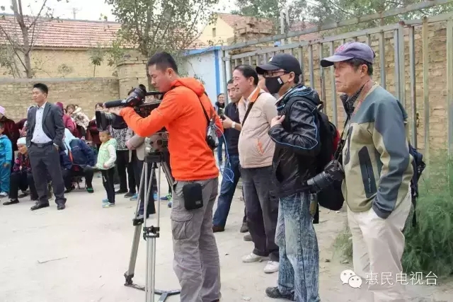 台湾《大陆寻奇》摄制组到惠民辛店镇拍摄东路梆子