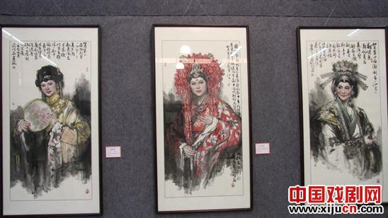 “潮剧人物国画展”在广东潮剧院潮剧艺术博物馆举行